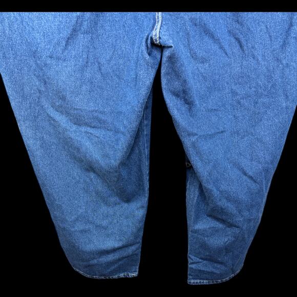 Harbor Bay Women’s Plus 6X Blue Denim Jeans Elastic Waist Straight Leg NWT - Picture 6 of 16